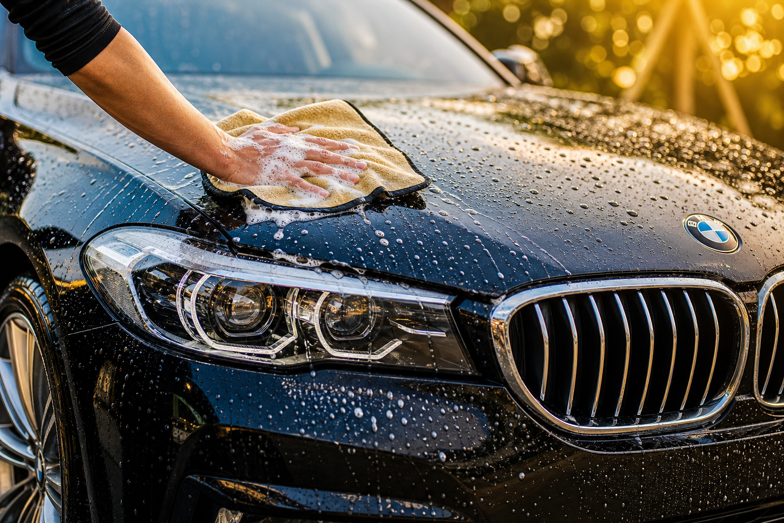 Complimentary hand wash